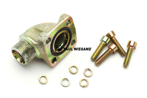 Flanschverschraubung Faun Viatec AK 461 Wasserpumpe rechts (61082087)
