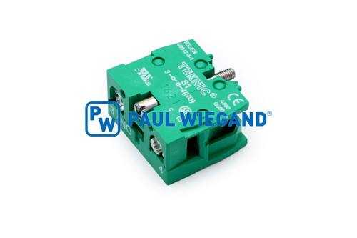 Elemento de contacto Haller x1/x2 "Bajada" Contacto NA(no) (03902037)