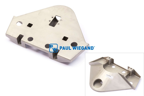 Diamante HS construcción de vehículos con orificio para portacontenedores HL/SL acero inoxidable l: 560 w: 391 "Versión especial" (05017613)