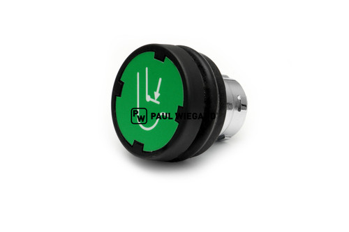 Pulsador Faun Variopress serie ZB2 "Placa de prensado cerrada" verde (01022163)