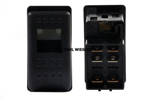 Interruptor basculante de 8 polos con enclavamiento I-0 para panel de control Faun Viatec AK 461 (61084056)