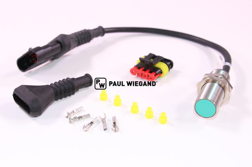 Interruptor de proximidad HS Fahrzeugbau cargador frontal M18x1 Antivalente (PNP) (05013030)