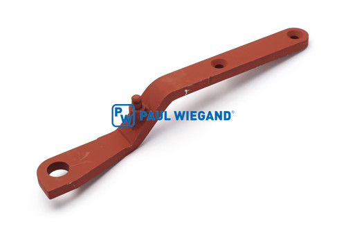 Halter Geesink mit Federhalter Trittbrett rechts grundiert  (02037055)