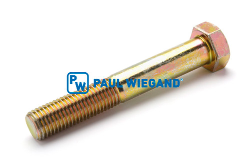 Tornillo de cabeza hexagonal con vástago DIN/ISO 931/4014 M20x130 galvanizado 10.9 (01017115)