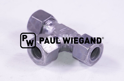 T-Stück DIN/ISO 2353/8434-1 12L (M18x1,5) verzinkt (90000462)