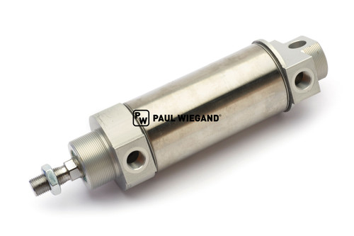 Cilindro neumático Schmidt SK400/500 Unidad de escoba de disco de bastidor basculante KS: 20 Carrera: 80 (63054021)
