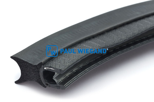 Kantenschutzprofil Schmidt Swingo 200-Serie Deckel Kehrgutbehälter EPDM/Stahl b: 10/14 h: 26 s: 1-4 (Meterware) (63026263)