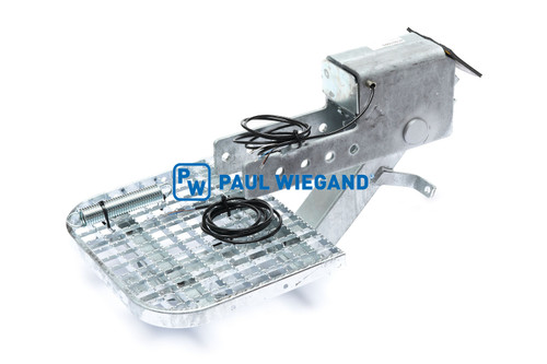 Trittbrett Faun Variopress komplett links  (01901005)
