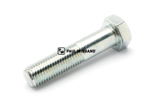 Tornillo de cabeza hexagonal con vástago DIN/ISO 931/4014 M20x90 galvanizado 8.8 (68800799)