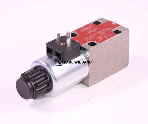 Válvula de distribución, bloque de control, sistema hidráulico, 24 V CC, 4/2 vías (60054389)