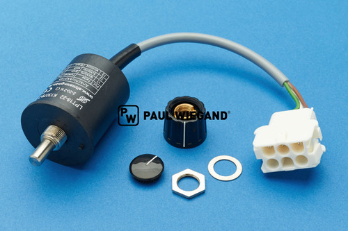 Potentiometer Hako Citymaster 2000 mit Drehknopf Armaturenbrett Kabine (65064121)