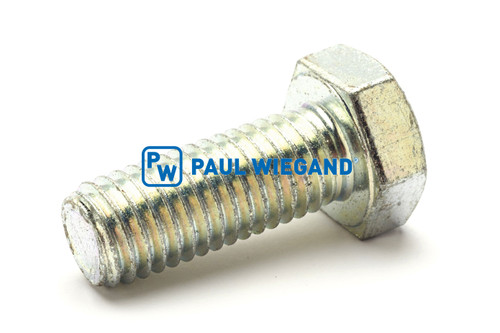 Tornillo de cabeza hexagonal DIN/ISO 933/4017 M12x30 galvanizado 10.9 (90000047) Tornillo de cabeza hexagonal DIN/ISO 933/4017 M12x30 galvanizado 10.9 (90000047)