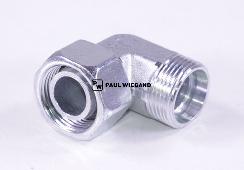 Winkelverschraubung mit Überwurfmutter DIN/ISO 2353/8434-1 22L (M30x2) verzinkt (68801161)
