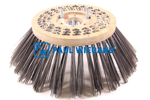 Tellerbesen Kehrmaschine Tuchel 660 Flachdraht D: 350/600 TK: 130 3-Loch (51990092)