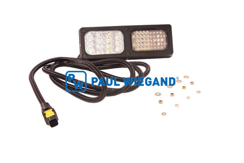 Rückleuchte HS Fahrzeugbau Olympus LED Blink-Nebelschlussleuchte Schluss-Bremsleuchte 24VDC (05050580)