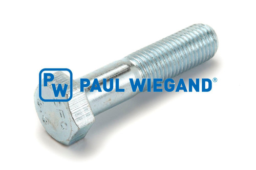 Tornillo de cabeza hexagonal con vástago DIN/ISO 931/4014 M16x70 galvanizado 10.9 (05015038)
