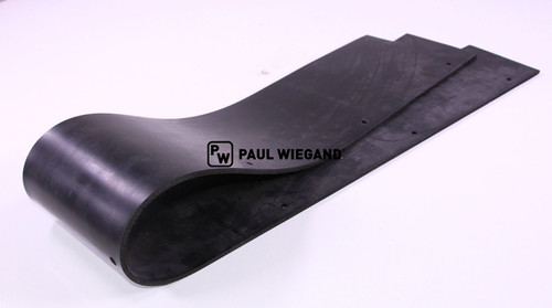 Goma protectora Dulevo 3000 rodillo barredor Goma l: 1415 w: 175 s: 5 (58062003)