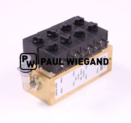 Steuerblock Bucher Municipal Cityfant 60/6000 komplett Wasseranlage Dual 24VDC (68064133)