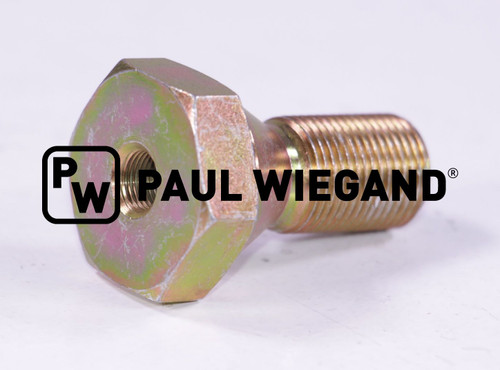 Führungsbolzen Johnston VT/VS 650 Kehrwalze vorn/hinten M18x1,5-G1/8" verzinkt  (67052224)