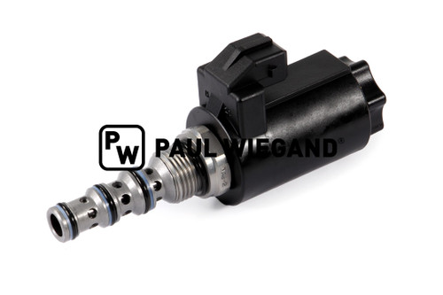 Wegeventil Hako Citymaster 1600 inklusive Magnetspule Steuerblock Arbeitshydraulik 12VDC 4/2 Wege (65014077)
