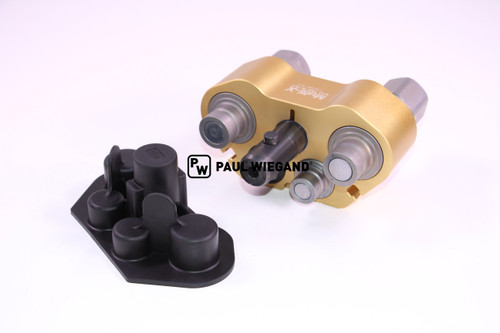 Acoplamiento CEJN Multi-X Trio 12,5/19 WEO 1x 1/2" + 2x 3/4" espiga lado GII (41000086)