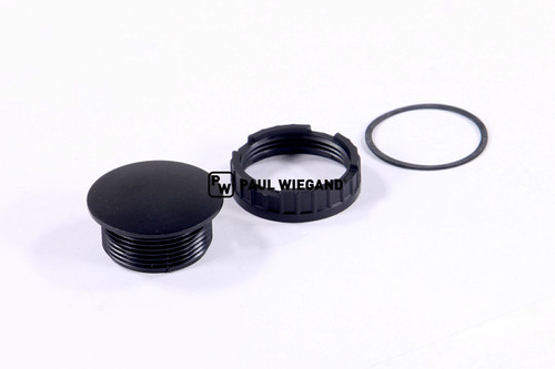 Tapón ciego Terberg OmniMax con contratuerca Pulsador Placa de pulsador M30x1,5 (10020004)