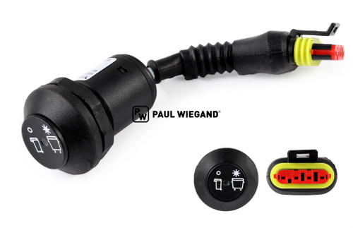Pulsador Terberg OmniMax con placa de pulsadores LED (10020017)
