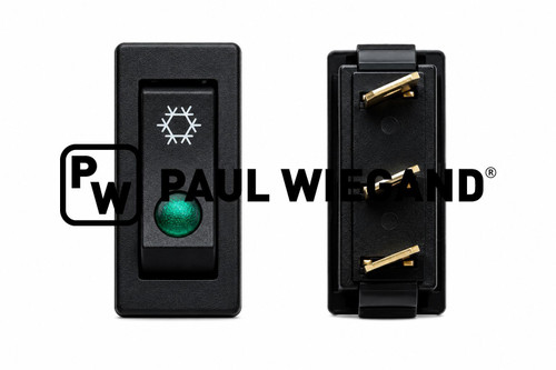 Interruptor basculante Bucher Municipal Citycat 5006 panel de control "Aire acondicionado" (68043301)