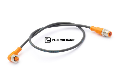Cable de control Zöller M12-M12 4x0,34mm² lg: 600 (11050095)