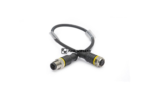 Cable de mando Faun ENVIRONNEMENT Variopress 5 estribo M12x1-M12x1 0,34mm² lg: 300 (70017637)