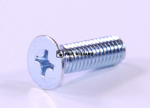 Tornillo avellanado con ranura en cruz Hako DIN/ISO 965/7046 M5x16 galvanizado 4.8 (65800408)