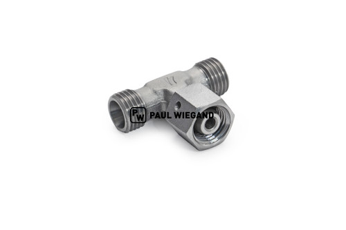 Pieza en T con tuerca de unión DIN/ISO 2353/8434-1 8L (M14x1,5) galvanizada (68043407)