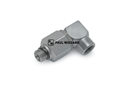 Racor codo Bucher Municipal Citycat 5006 Carrete portamanguera voladizo G3/8" (68044656)
