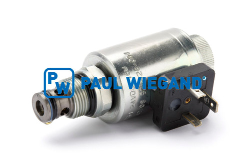 Wegeventil Terberg inklusive Magnetspule 24VDC 2/2 Wege (10017014)