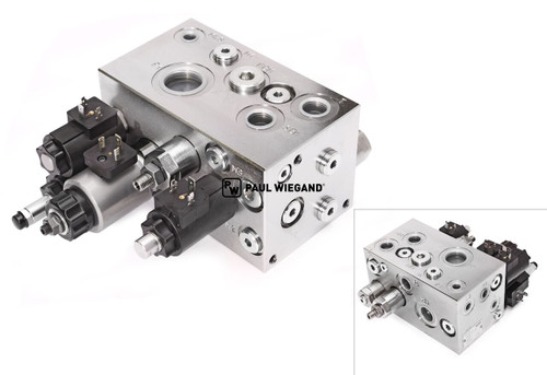 Bloque de control soplante completo Bucher Municipal Citycat 5006 (basado en Loadsense-LS) (68044627)