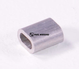 Pressklemme Hako Drahtseil DIN/EN 3093/13411-3 Aluminium d: 2.5 (65067599)