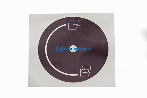 Skalenscheibe Bucher Municipal Citycat 5000 Bedieneinheit Kabine (68041923)