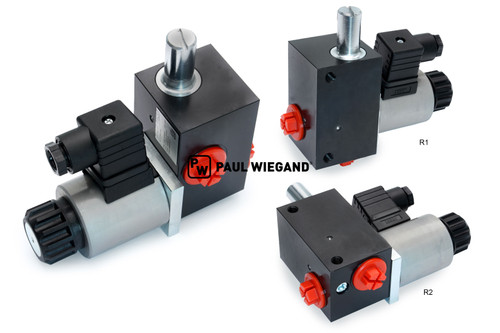 Válvula reguladora de caudal Schmidt AS750/900/990 Sistema hidráulico de 3 vías (63134018)