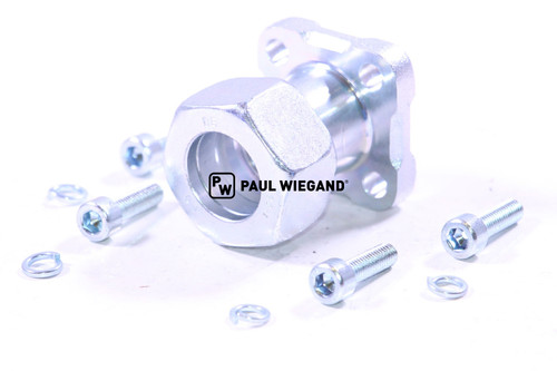 Brida atornillable ISO 6164 22L (M30x2) galvanizada LK: 40 (68060249)