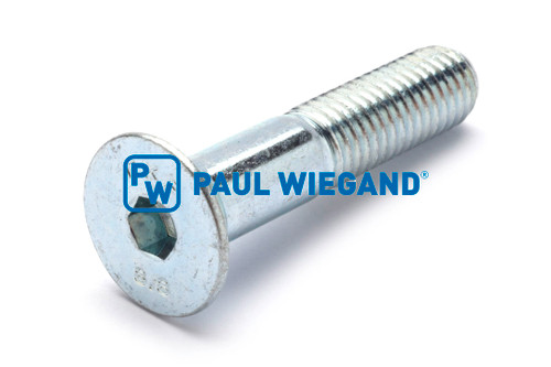 Tornillo avellanado con hexágono interior DIN/ISO 7991/10642 M10x50 galvanizado 8.8 (90000170)
