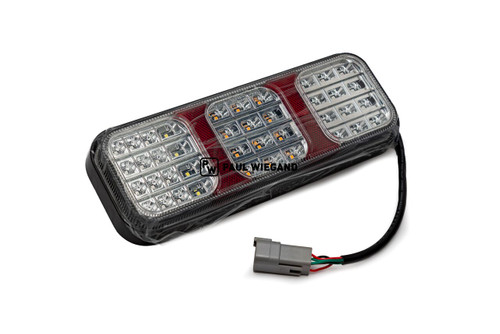 Rückleuchte Dulevo 6000 LED Schluss-Bremsleuchte Blink-Nebelschlussleuchte Rückfahrleuchte links/rechts 10-30VDC (58074038)