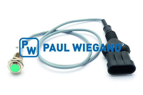 Detector de proximidad HS Fahrzeugbau con conector M12x1 l: 33,2 Contacto NA (no) (PNP) (05030301)