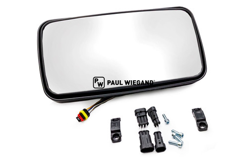 Retrovisor Schmidt Cleango 400/500 l: 395 a: 205 h: 145 24VDC calefactable/regulable (63036292)