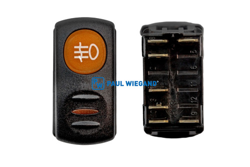 Kippschalter Dulevo 850 Konsole "Nebelschlusslicht" tastend 0-I (58044039)