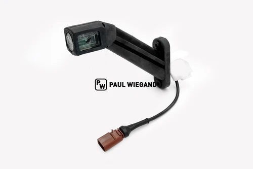 Faun Sidepress LED luz de posición izquierda 12/24VDC rojo/blanco (01077543)
