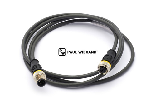 Cable de control Terberg M12x1 l: 1500 recto (10980032)