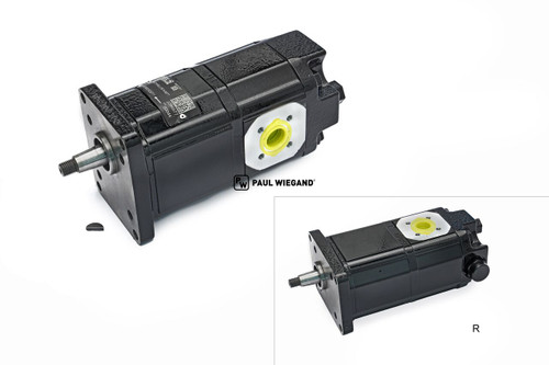 Tandemhydraulikpumpe Hako Citymaster 2200 Lenkung Lüfter linksdrehend 21,3 cm³ EURO 6 (65094035)