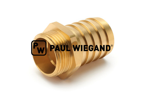 Schlauchstutzen Schmidt Wasserpumpe R1" Messing D: 32 Außengewinde (63800513)