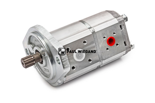 Bomba de engranajes doble Schmidt Cleango 400/500 en el sentido de las agujas del reloj 11cm³+23cm³ EURO 6c "VM-Motori" (63034445)