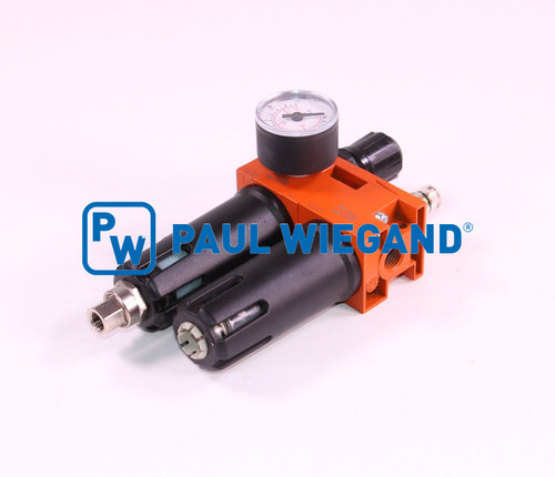 Wartungseinheit Faun Viatec Viajet 6-7 mit Manometer Pneumatikanlage ab 02/2010 (61034092)